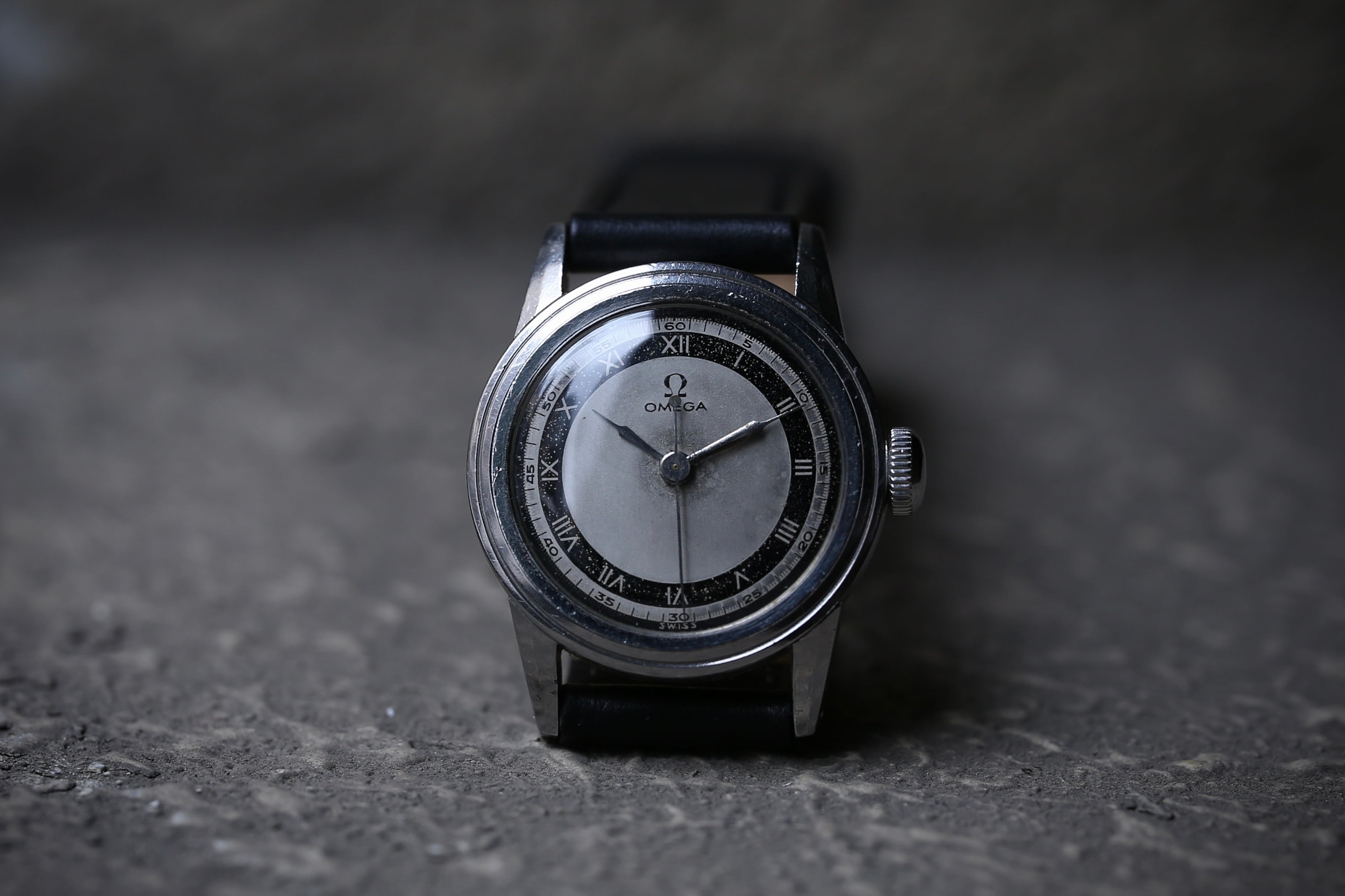 OMEGA】 1930年代製 オメガ セクターダイヤル センターセコンド フル