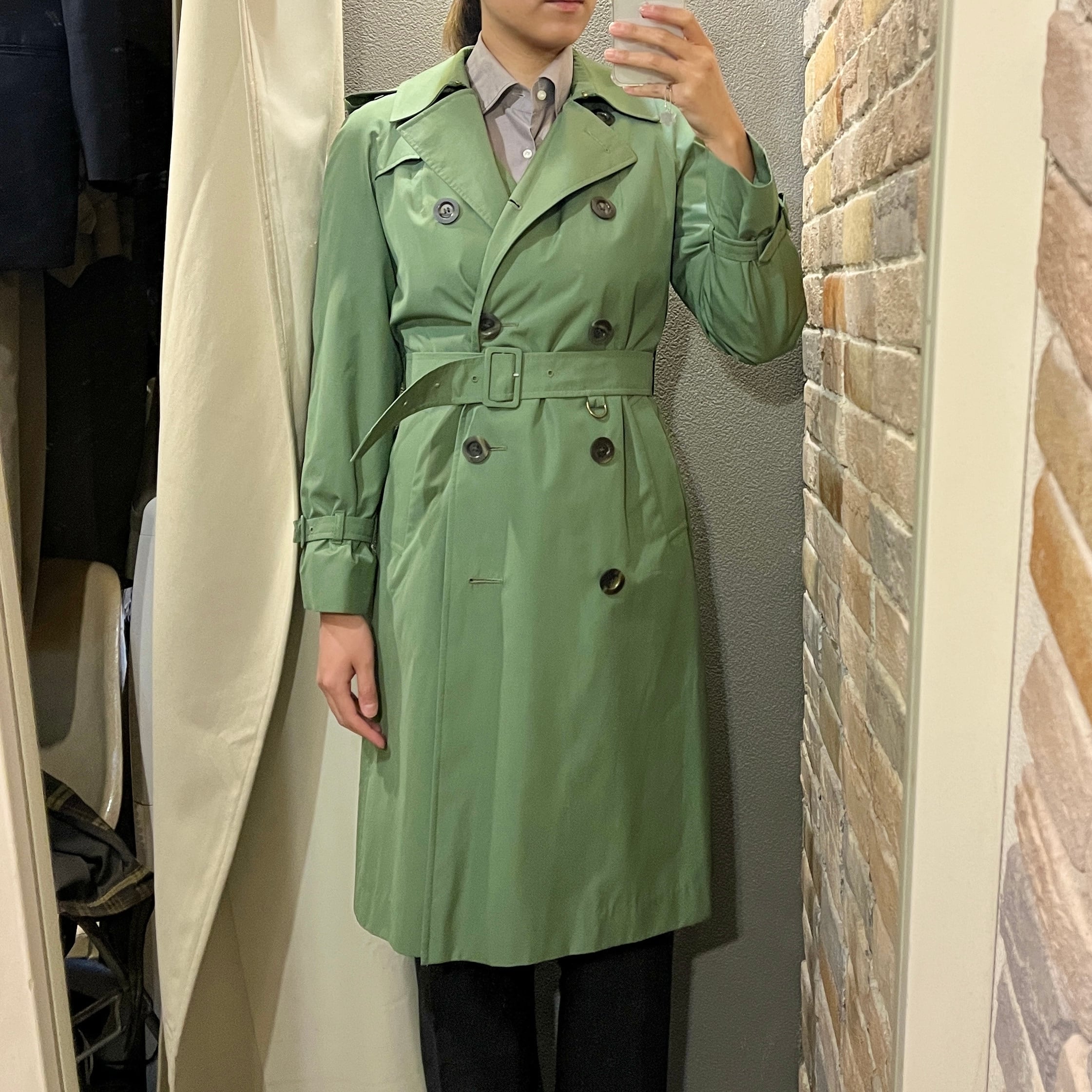 aquascutum 70s vintage trench coat アクアスキュータム レディース ...