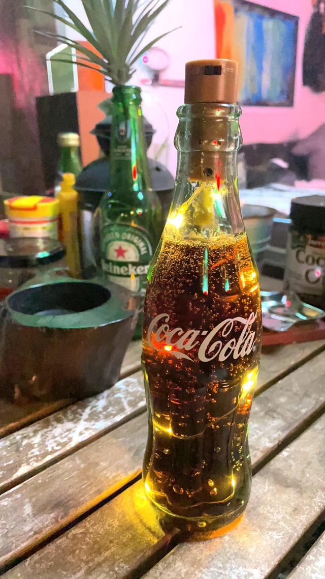 ボトルライト『Coca-Lamp』 | akasakabase