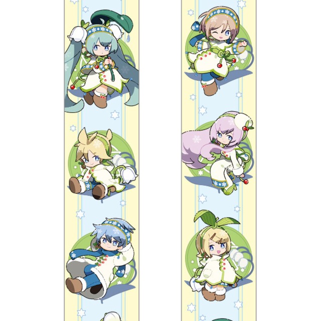 マスキングテープセット Mixlife 水谷恵 雪ミク スカイタウン