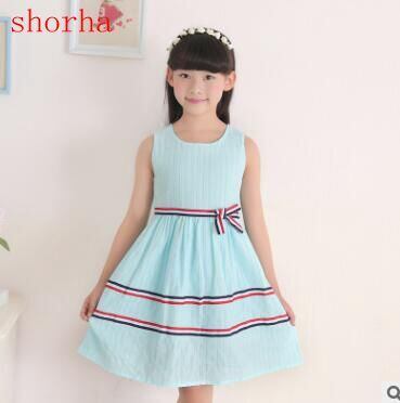 【新作】【送料無料】 女の赤ちゃんのウェディングドレスの子供牧歌的なスタイルの花柄のドレス3-10歳の幼児の夏服 サマー 夏物 AL expec413340133248