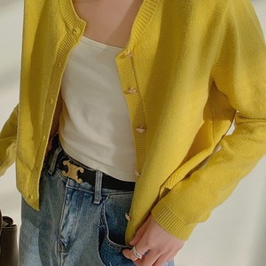 ゴールドボタンカーディガン　A1534