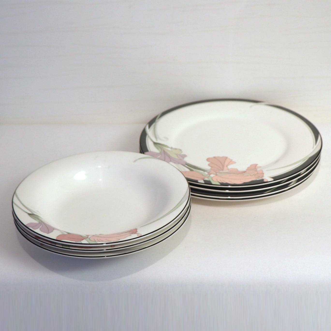 Noritake・ノリタケ・花柄大皿・中皿・食器・7枚セット・No.200815-031・梱包サイズ80