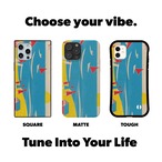 iPhoneケース 海 北欧レトロポップ｜レトロサーフ風スマホケース NOR075