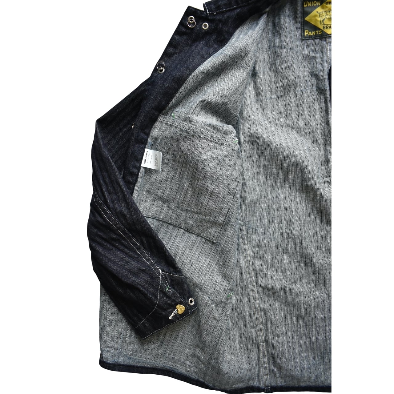 TCB jeans / Cathartt Chore Coat Denim Herringbone - キャットハート