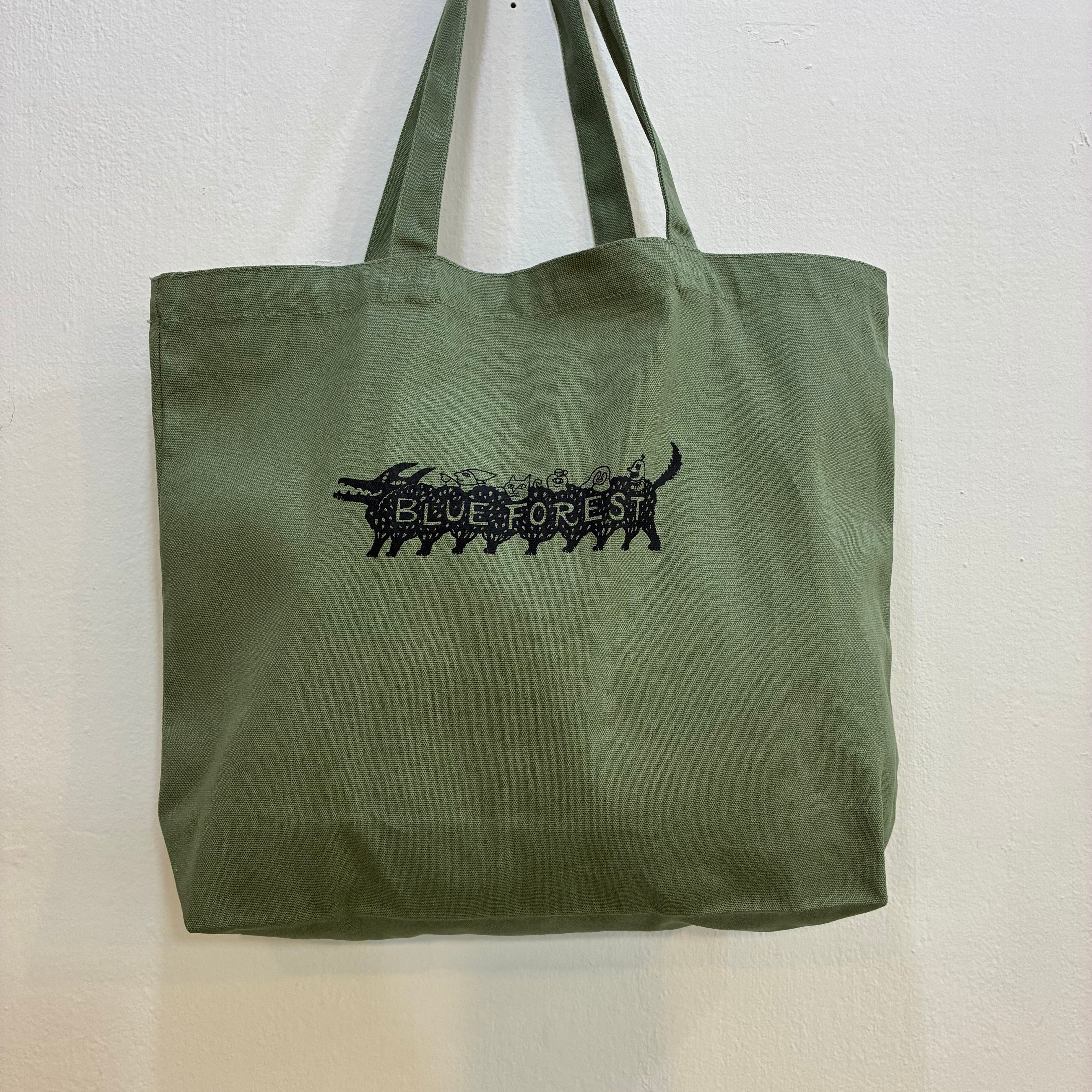 カラートートBAG：ワイド/HERBS | BLUE FOREST ART STORE