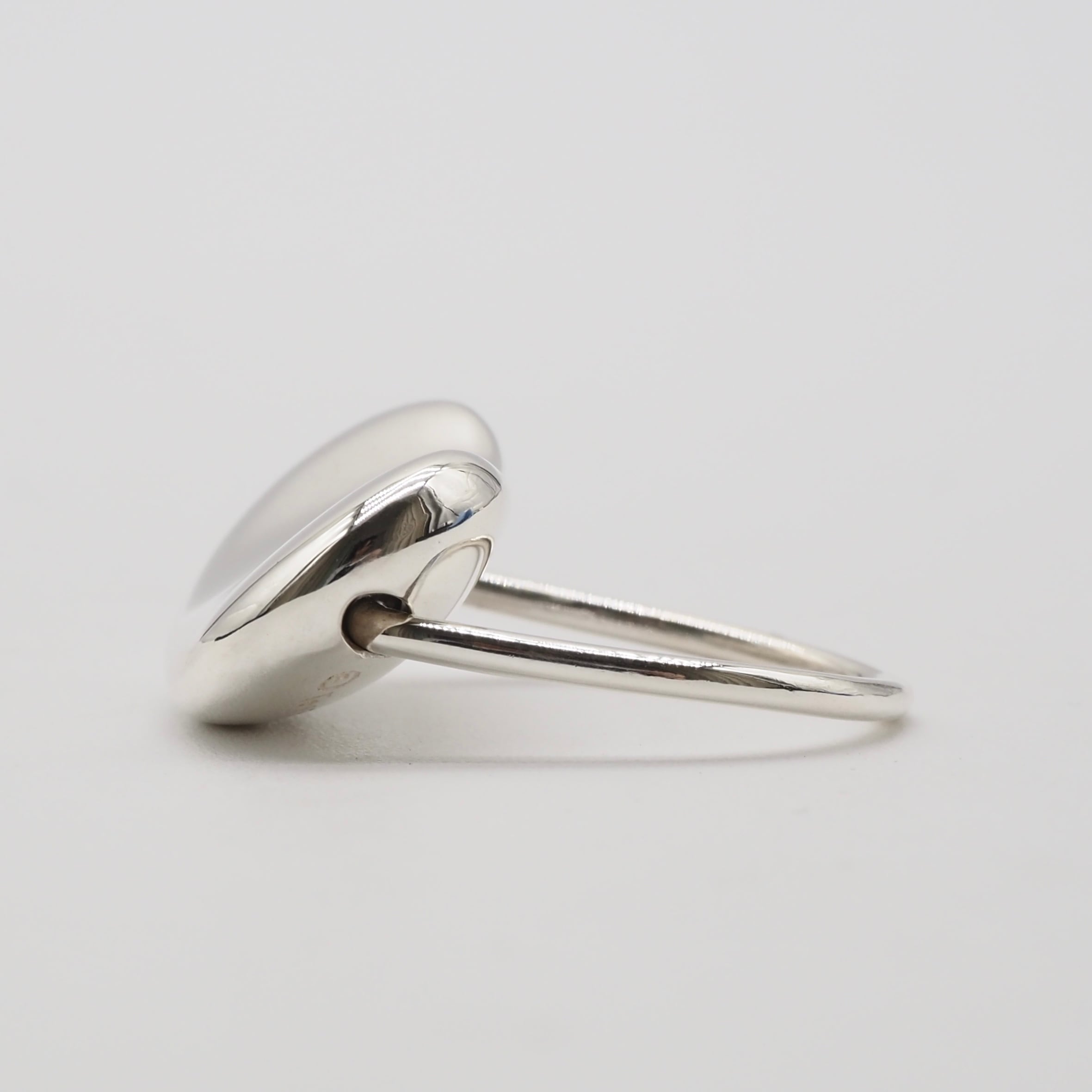 Tiffany&Co. 約11号 エルサペレッティ ビーンリング シルバー925