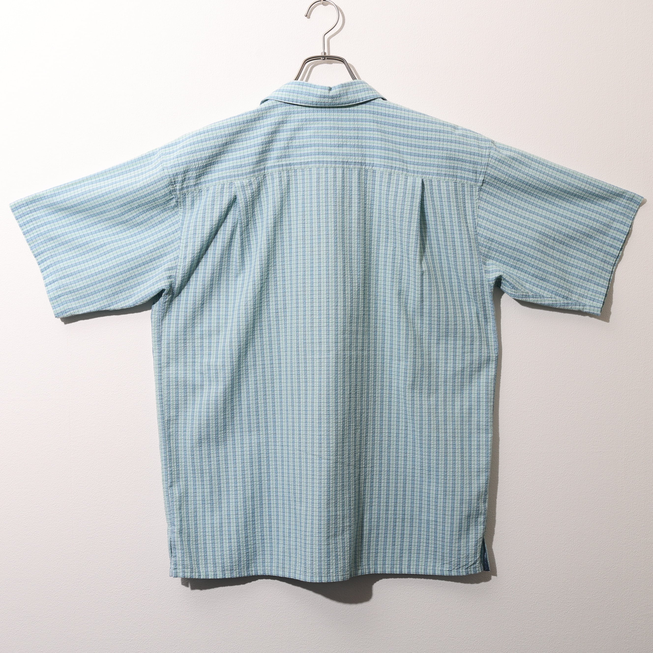 patagonia Puckerware 2008 シアサッカーシャツ L 美品 L 08年 Puckerware Shirt Patagonia パッカーウェアシャツ