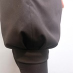 ハイウェストパンツ(黒・緑・紺)