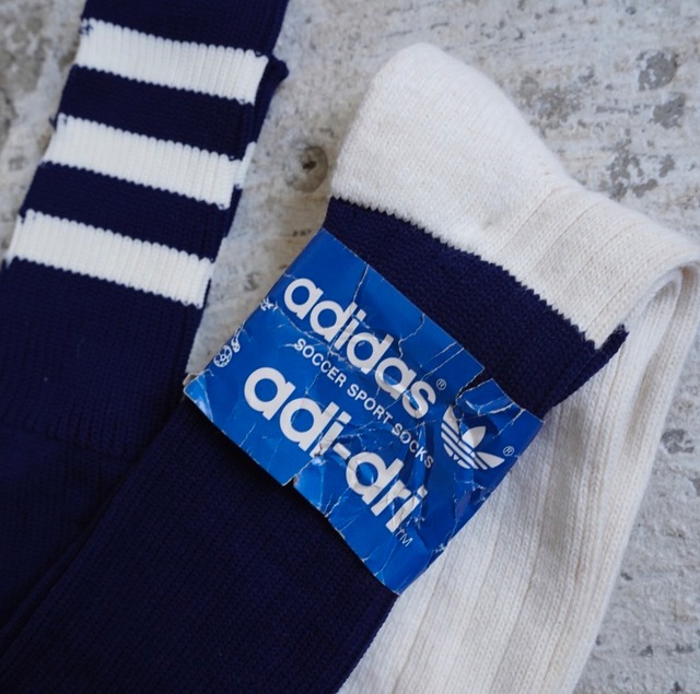 80s MADE IN USA adidas soccer socks | Restairs