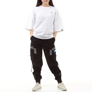 【HIPANDA ハイパンダ】レディース Tシャツ【日本限定】WOMEN'S KABUKI BIG SIZE SHORT SLEEVED T-SHIRT / WHITE・BLACK