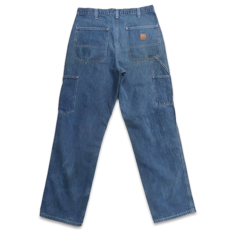 古着 カーハート Carhartt ワーク デニム ペインターパンツ 表記