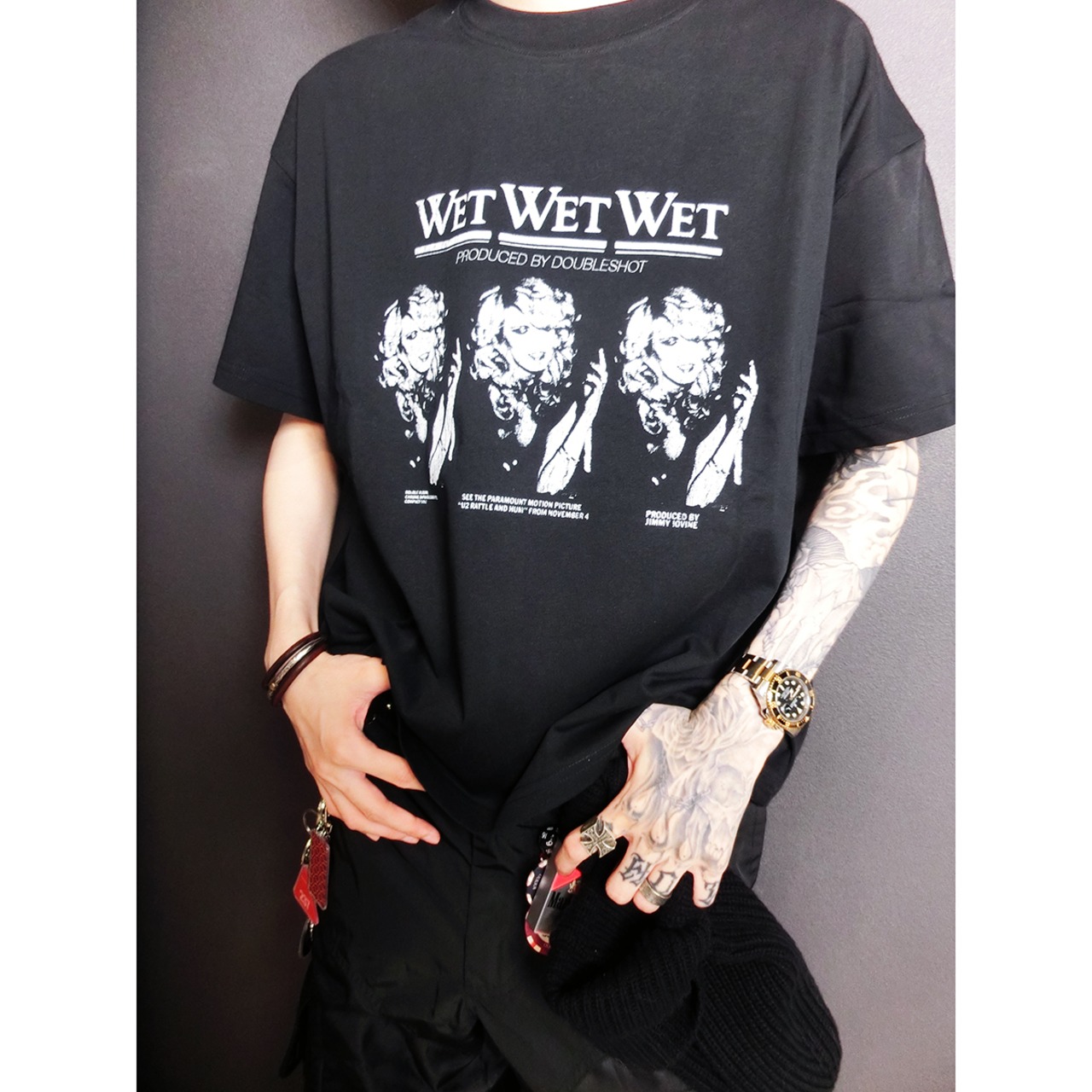 WSHOT Original WET SCREEN Boxy Fit Tee WS092