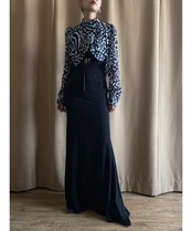 TRAVEL SMITH over size sheer shirt-3630-9