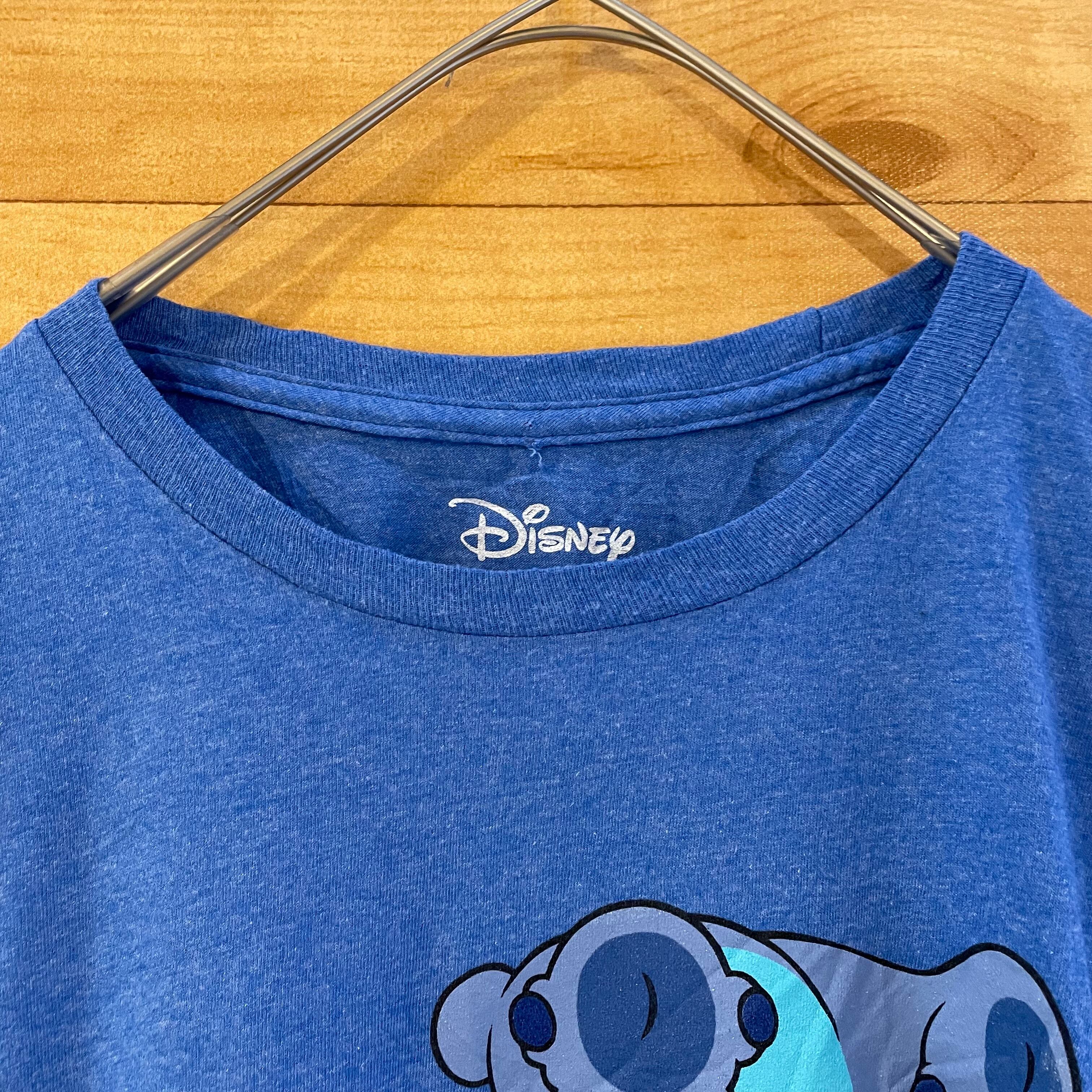 Disney スティッチ プリント Tシャツ 2xl ビッグサイズ ディズニー Us古着 アメリカ古着 古着屋手ぶらがbest