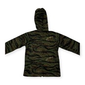 USA製 LEFT FIELD レフトフィールド タイガーカモ フード パーカー コットン ジャケット サイズ S /アメリカ製