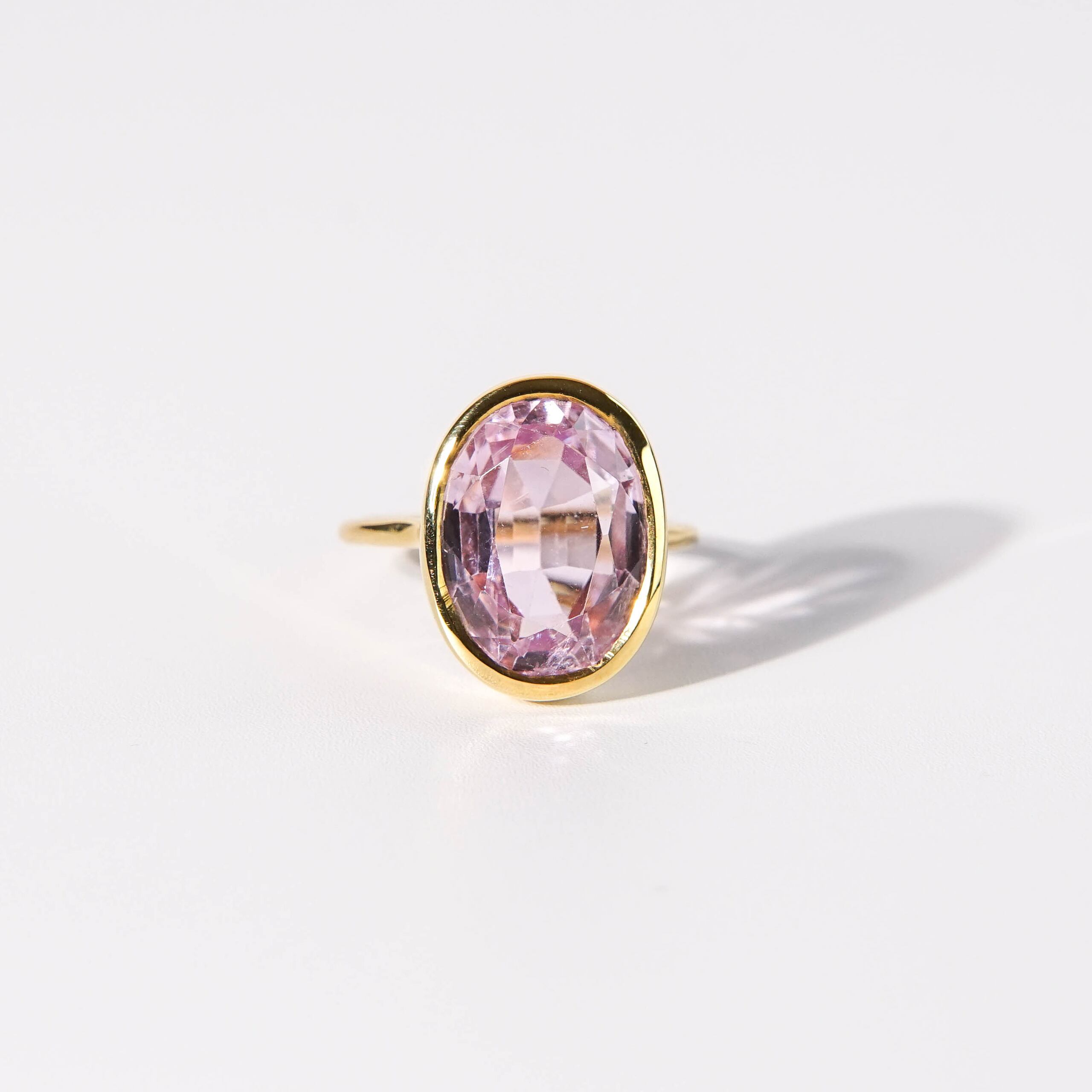 9号】クンツァイトリング（グラン） | YUEN jewelry