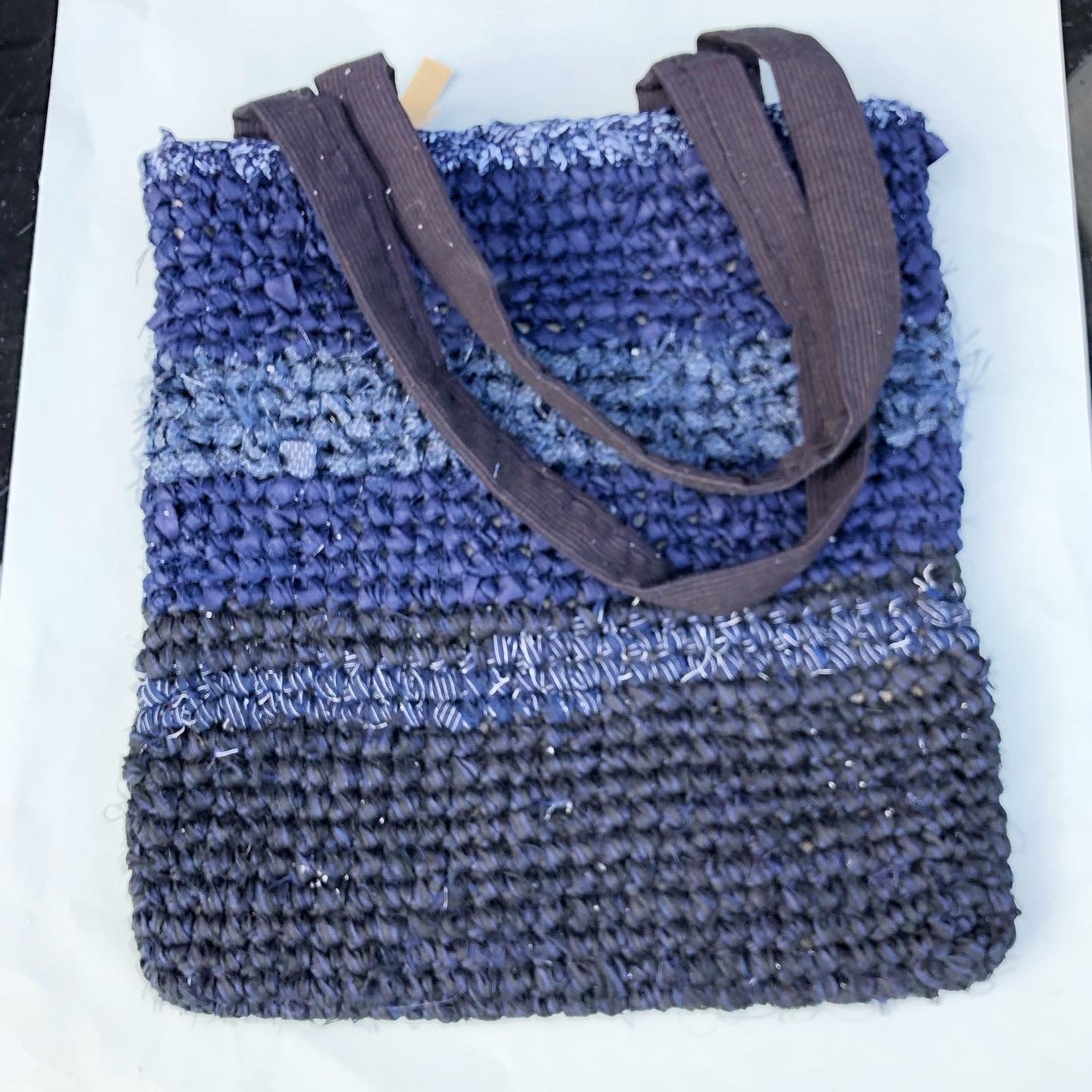 手塚ヒロ子】手作り（手編み）トートバッグ（1点もの） | 器の店 遊