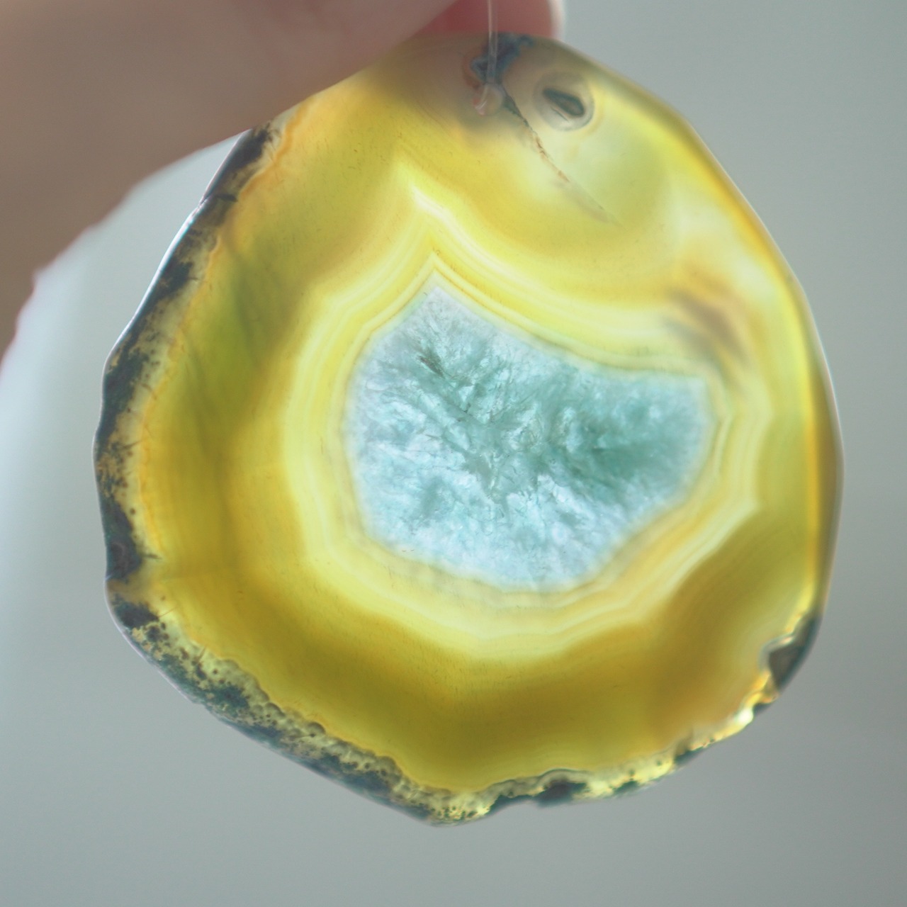 Night Beach - アゲートヒーリングチャイム / Agate Sun Catcher Wind Chime 839