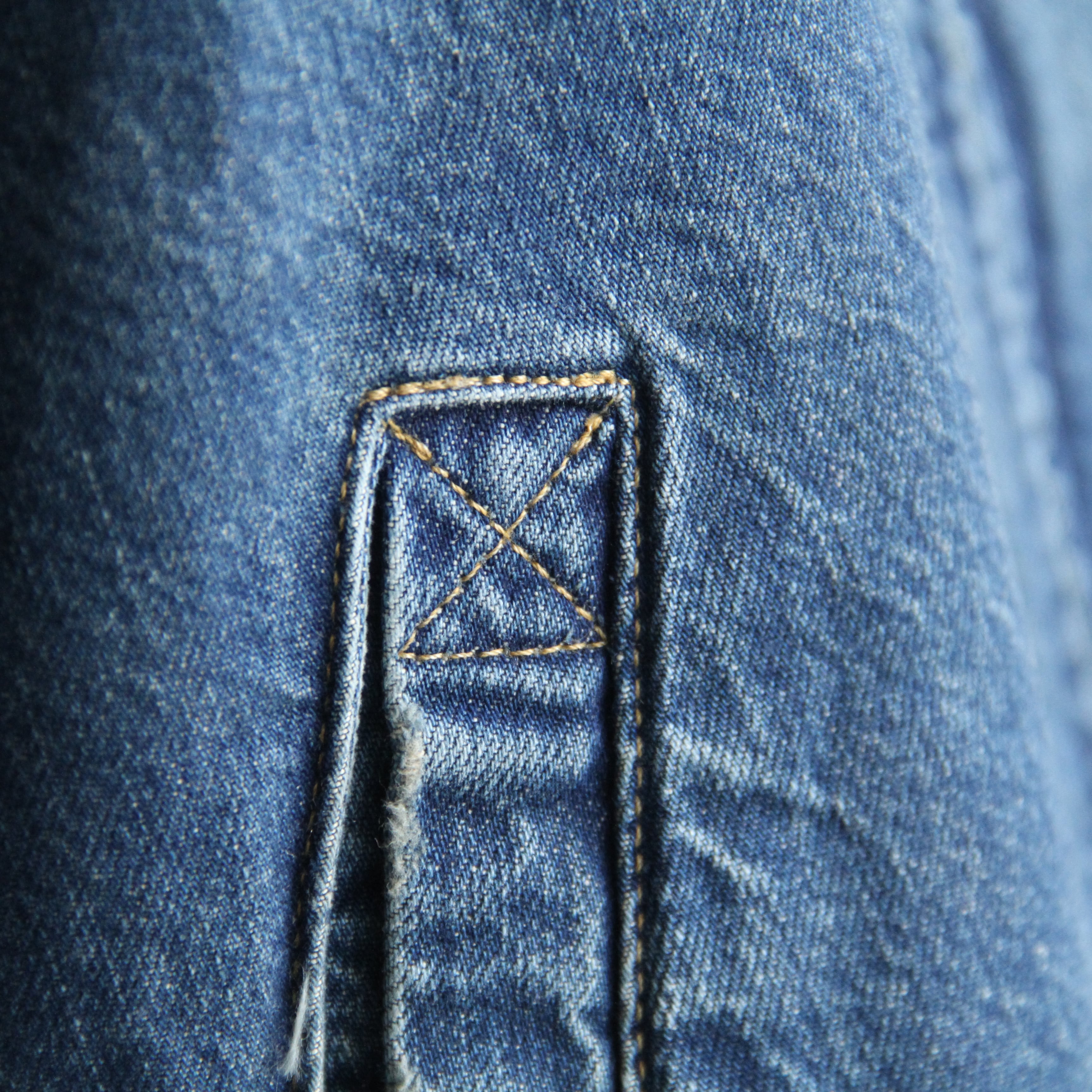 INSCRIRE Used Denim Zip Up Blouson | Terminal