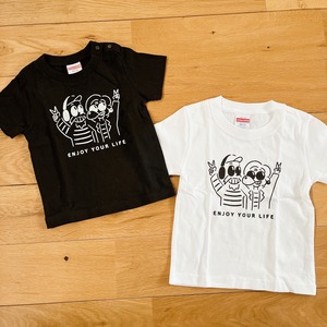 【KIDS】K太とK子　Tシャツ《にっ》