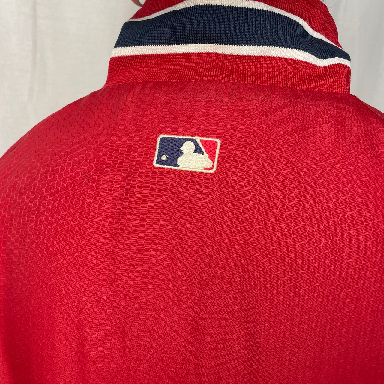 90年代 MLB ボストン・レッドソックス ナイロンジャケット メンズ2XL 