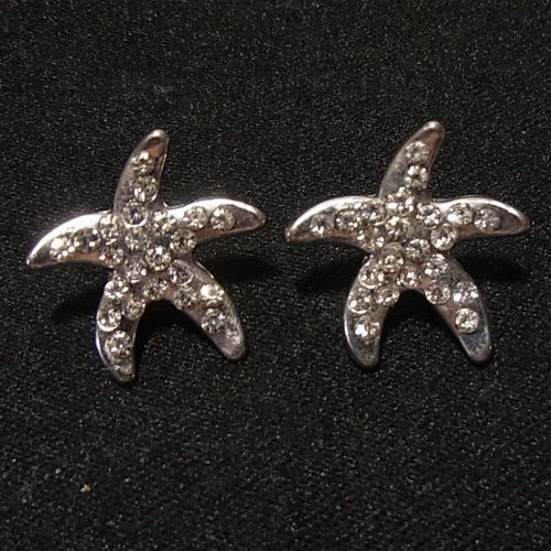 ヒトデ形スタッドピアス コスチュームジュエリーのセール通販 5732P