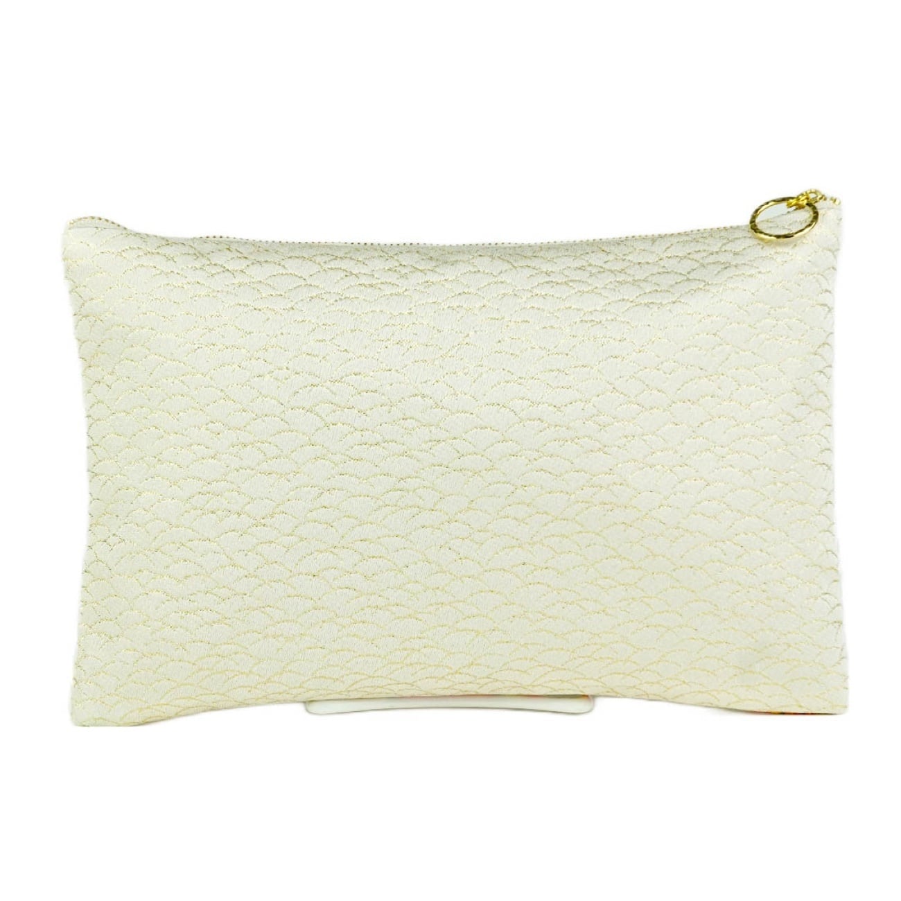 西陣織ミニクラッチバッグ KARAHANA / NMC11 | Tomorrow Fabric