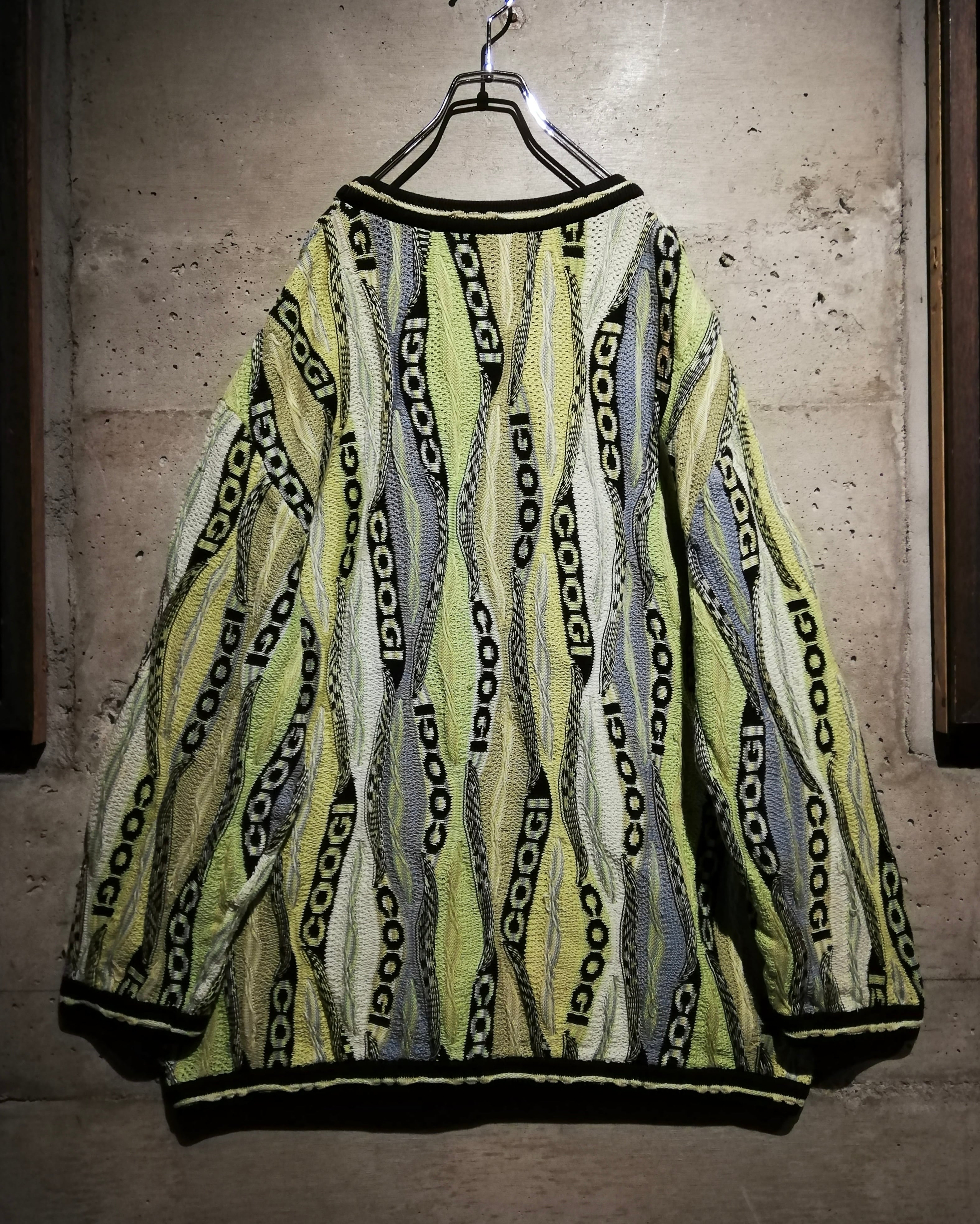 Caka】“COOGI” Special Vintage 3D Knit Setup | Caka(カカ）下北沢