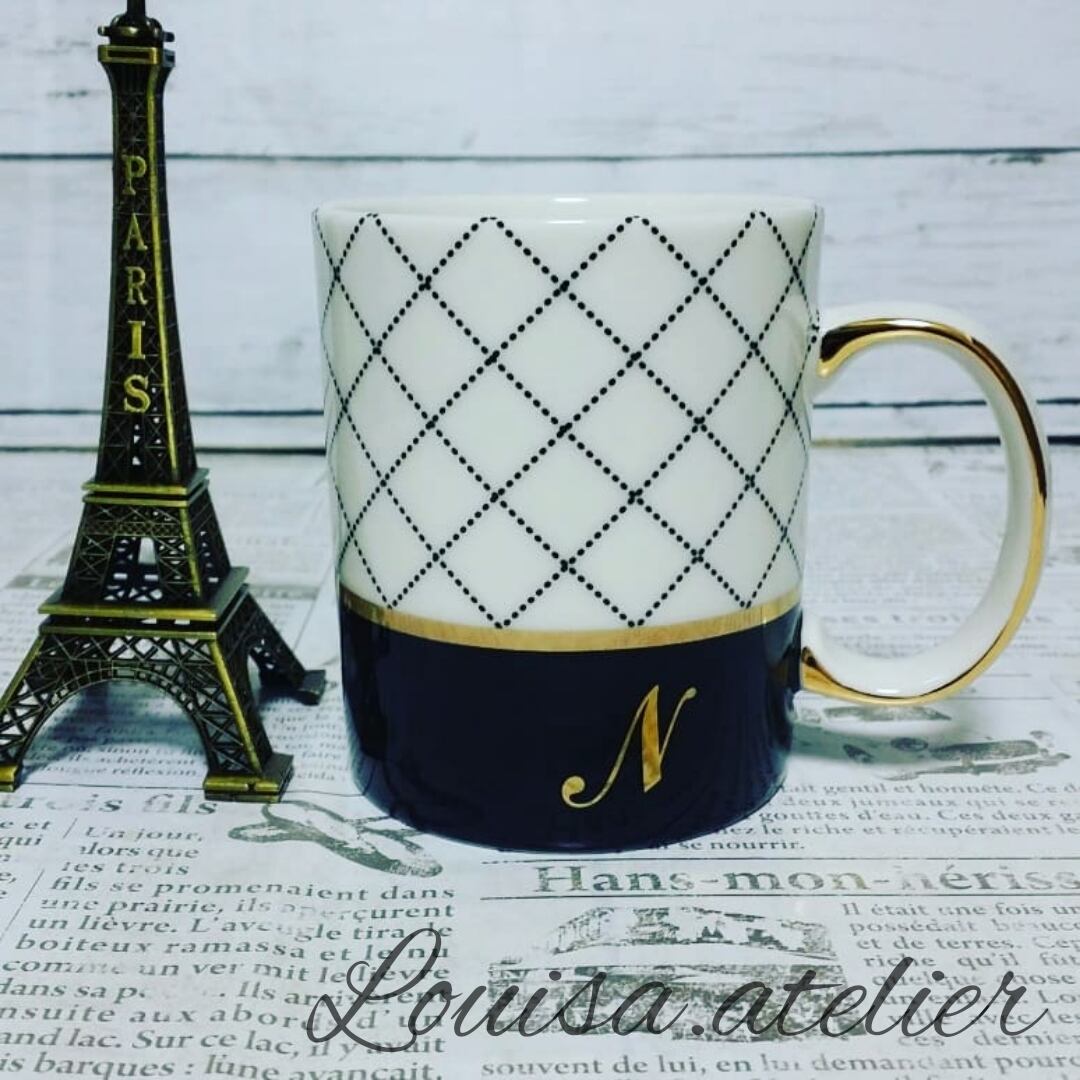 新品/未使用】ポーセラーツ/マグカップ、プレート、スプーン&フォーク