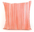 【天然繊維】伝統的織物のクッションカバー･Orange213