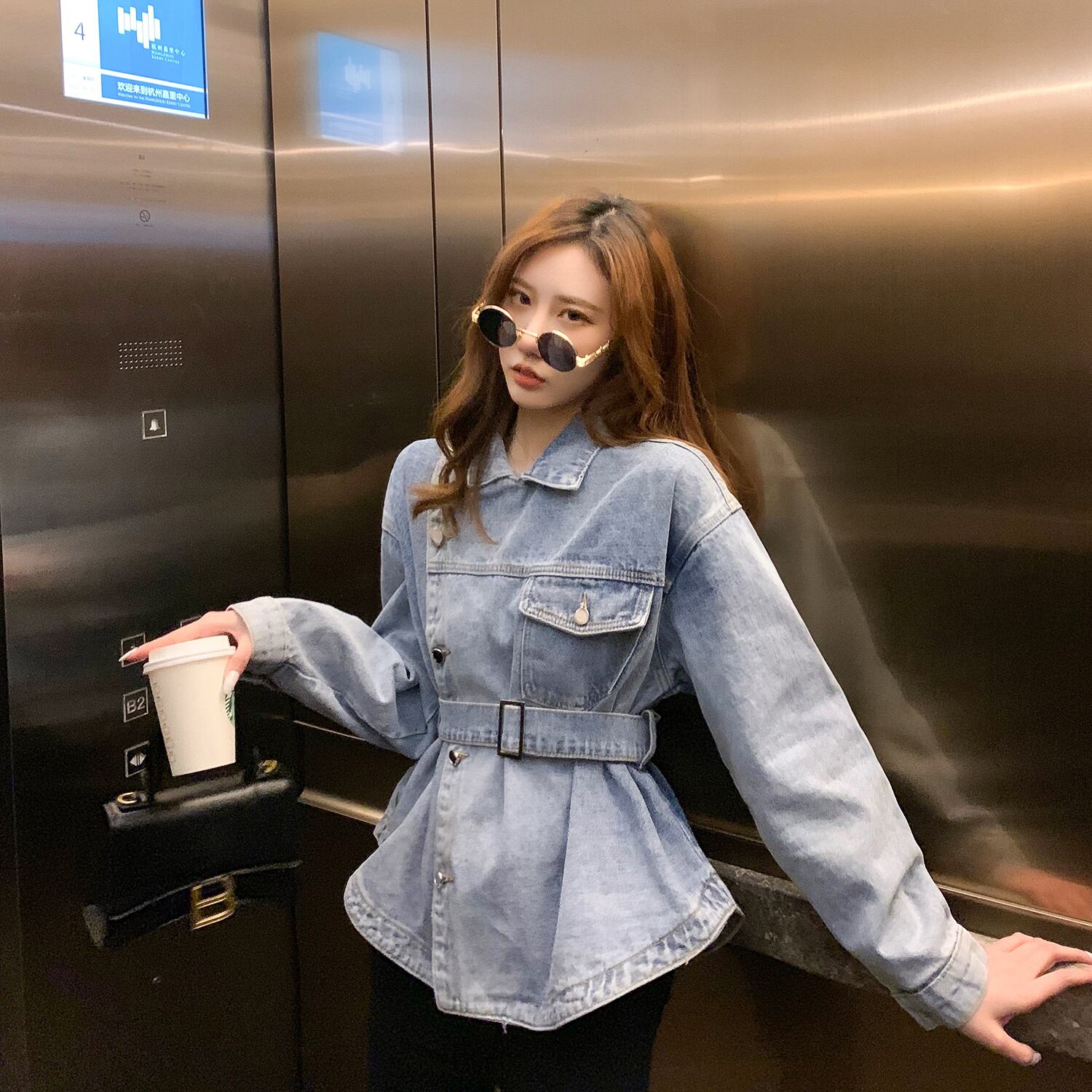 スプリング薄手ジャケット トップス ストリート 春物 6Du_Shop_Women92598026512