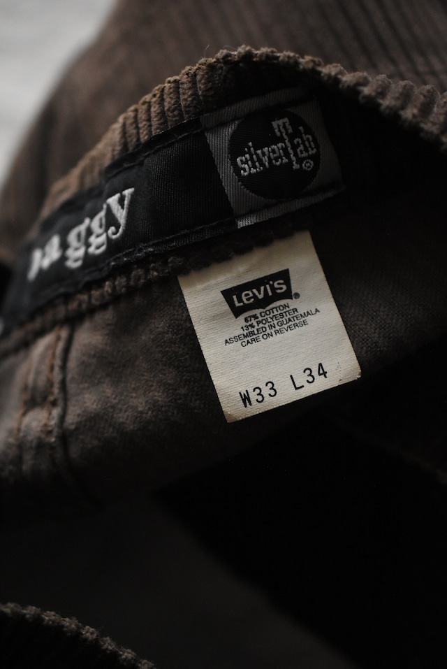 OK/90's "Levi's" silverTab 〜BAGGY〜 corduroy trousers
