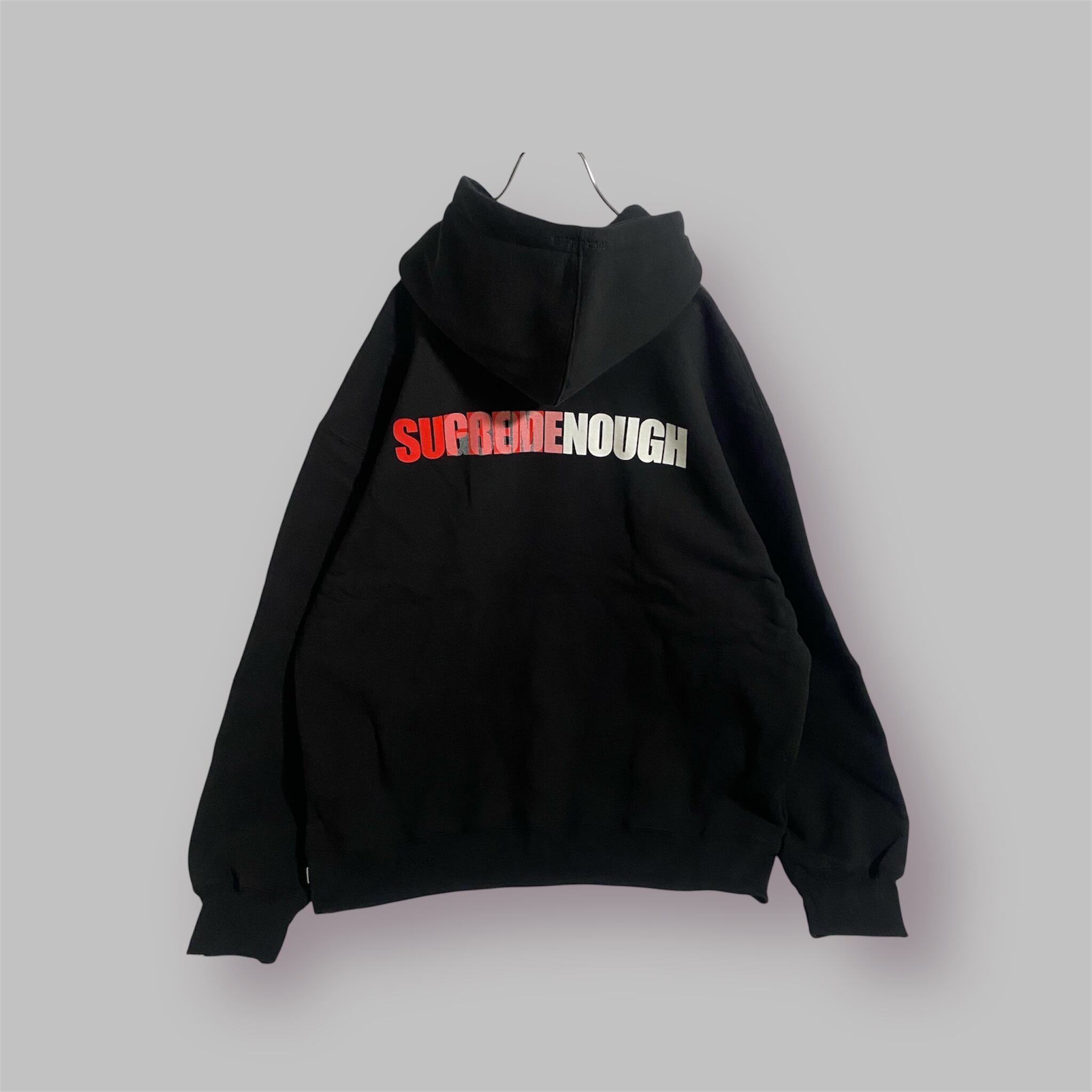 トップス Supreme x GOODENOUGH Hooded Sweatshirt Supreme GOODENOUGH Hooded Sweatshirt Black Men's - SS25 - US