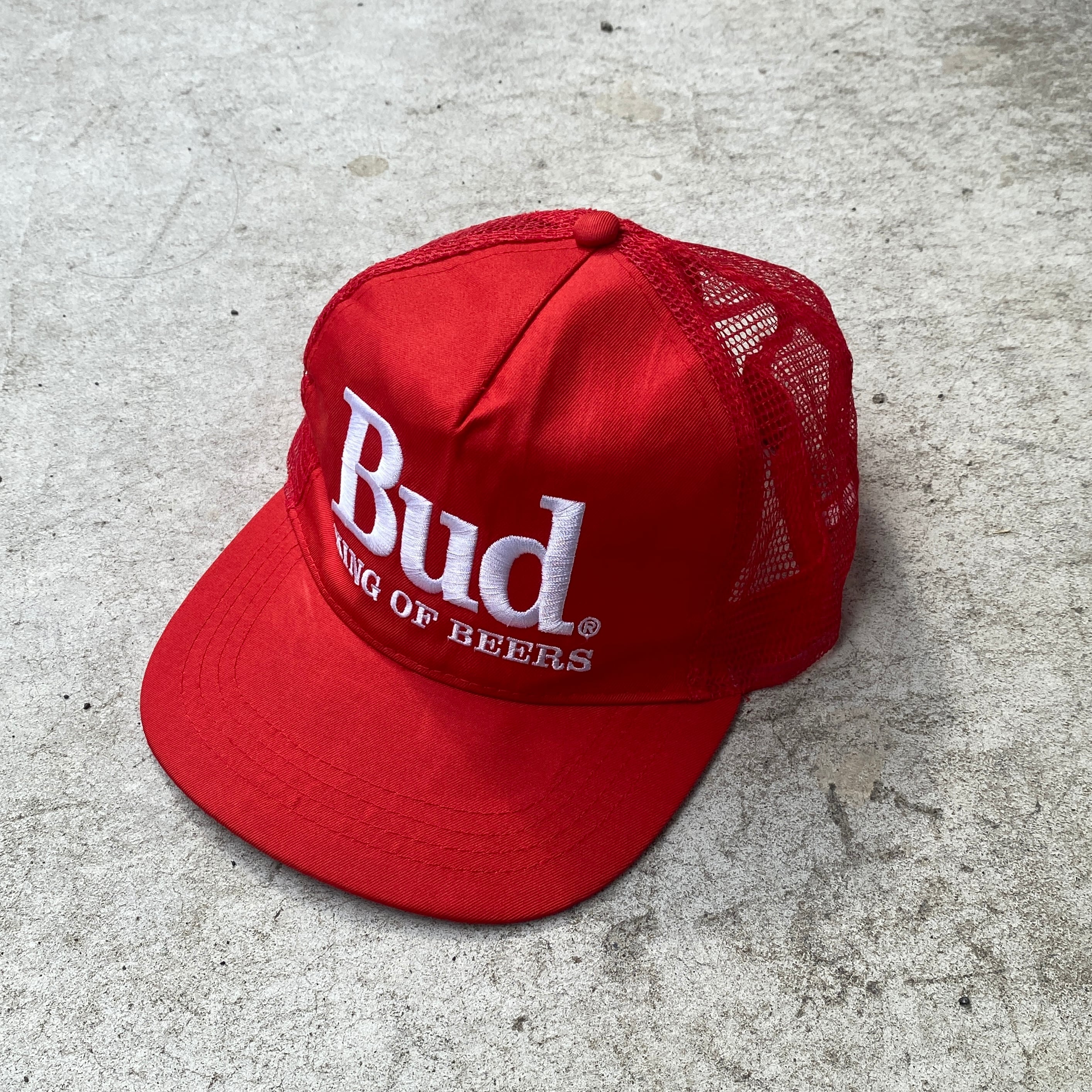 Budweiser Red Mesh Cap | RiverSide Base