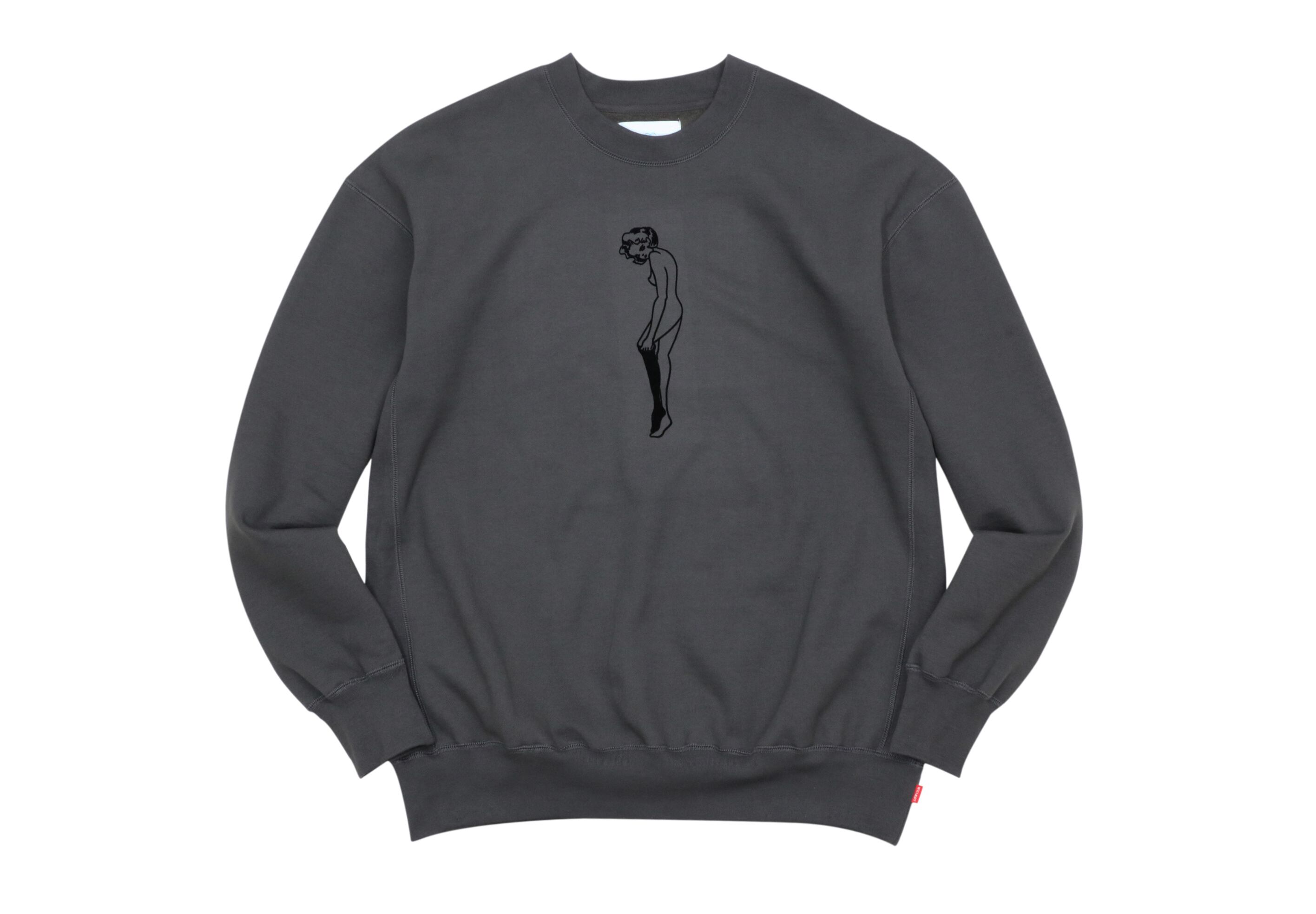 WHIMSY / CATHIE CREWNECK CHARCOAL