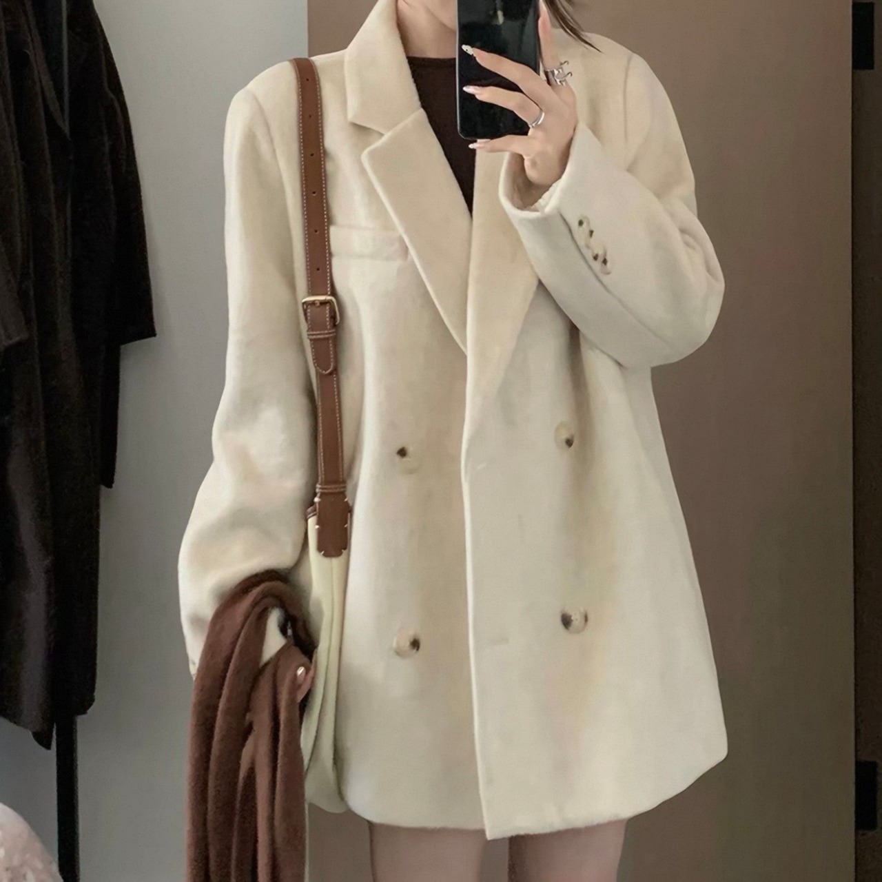 Cropped Wool Jacket