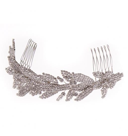 レンタル JENNIFER BEHR Arielle Chignon Wrap with Double Comb-crystalアリエルクリスタル