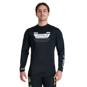 RXボルト ロングスリーブ ラッシュ (JA25507) ー ブラック