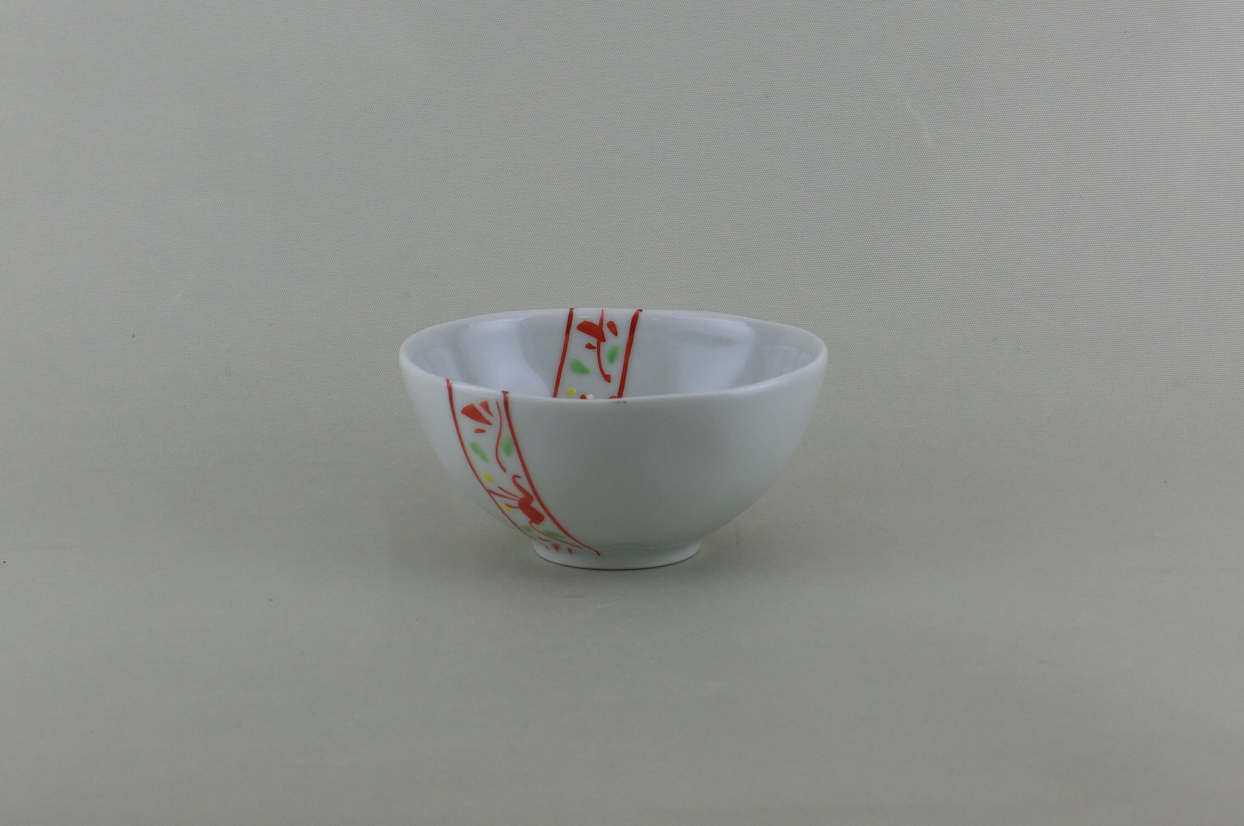 錦花唐草　楕円小付