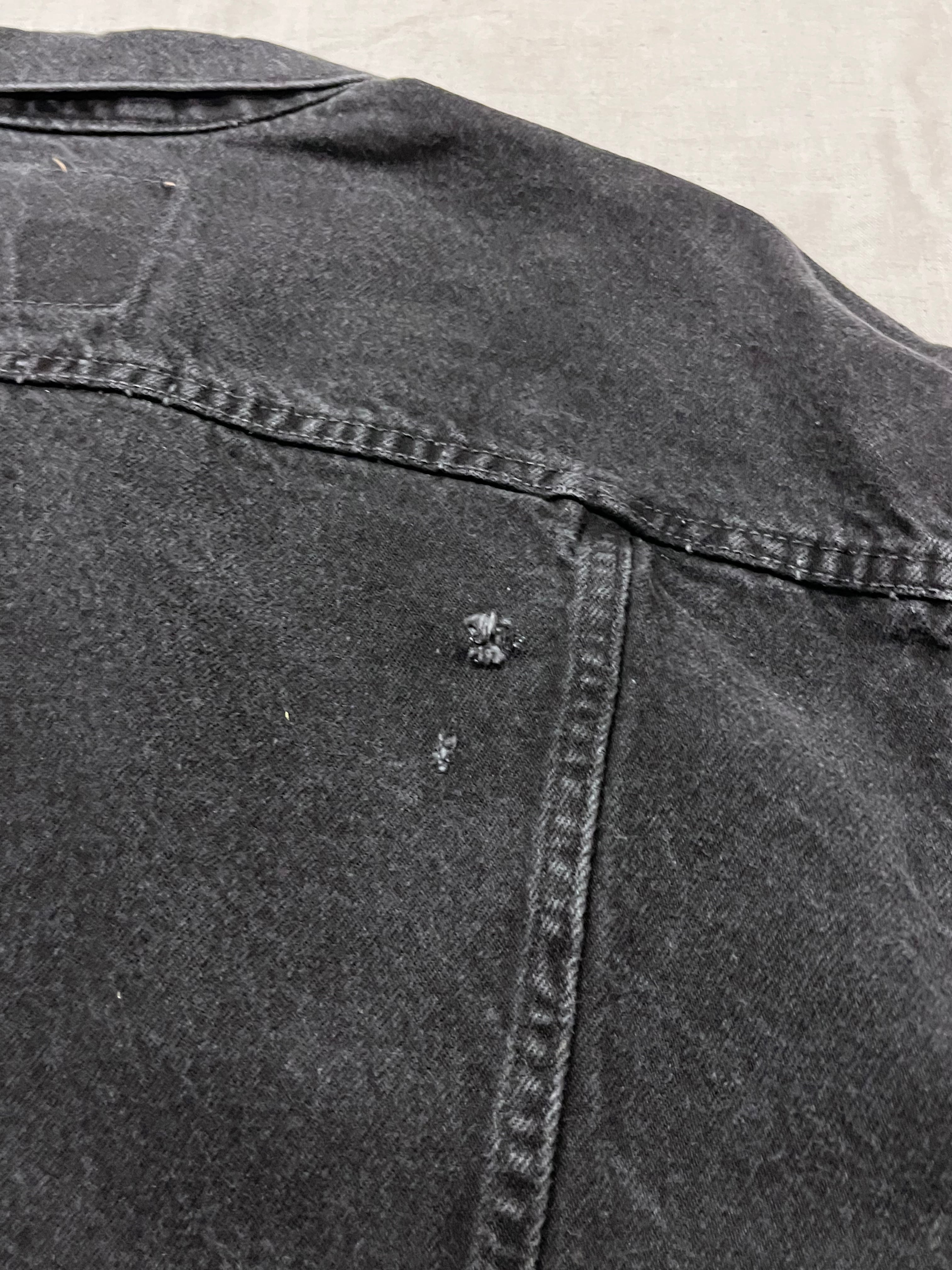 90s Levi's 70507-4159 Black Denim Jacket Made in U.S.A. 90 90s Levi's 70507-4159 Black Denim Jacket Made in U.S.A. 90