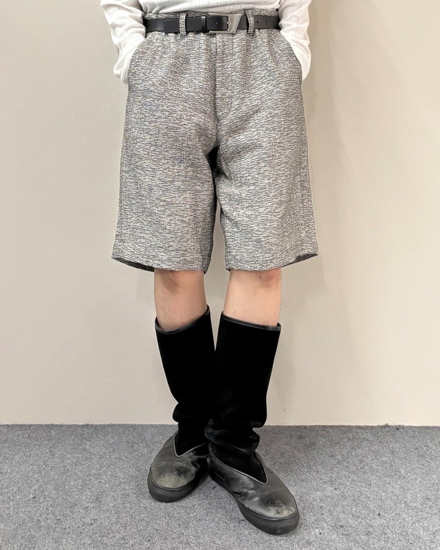 【2018/SS SAMPLE ISSEY MIYAKE MEN】wide straight shorts