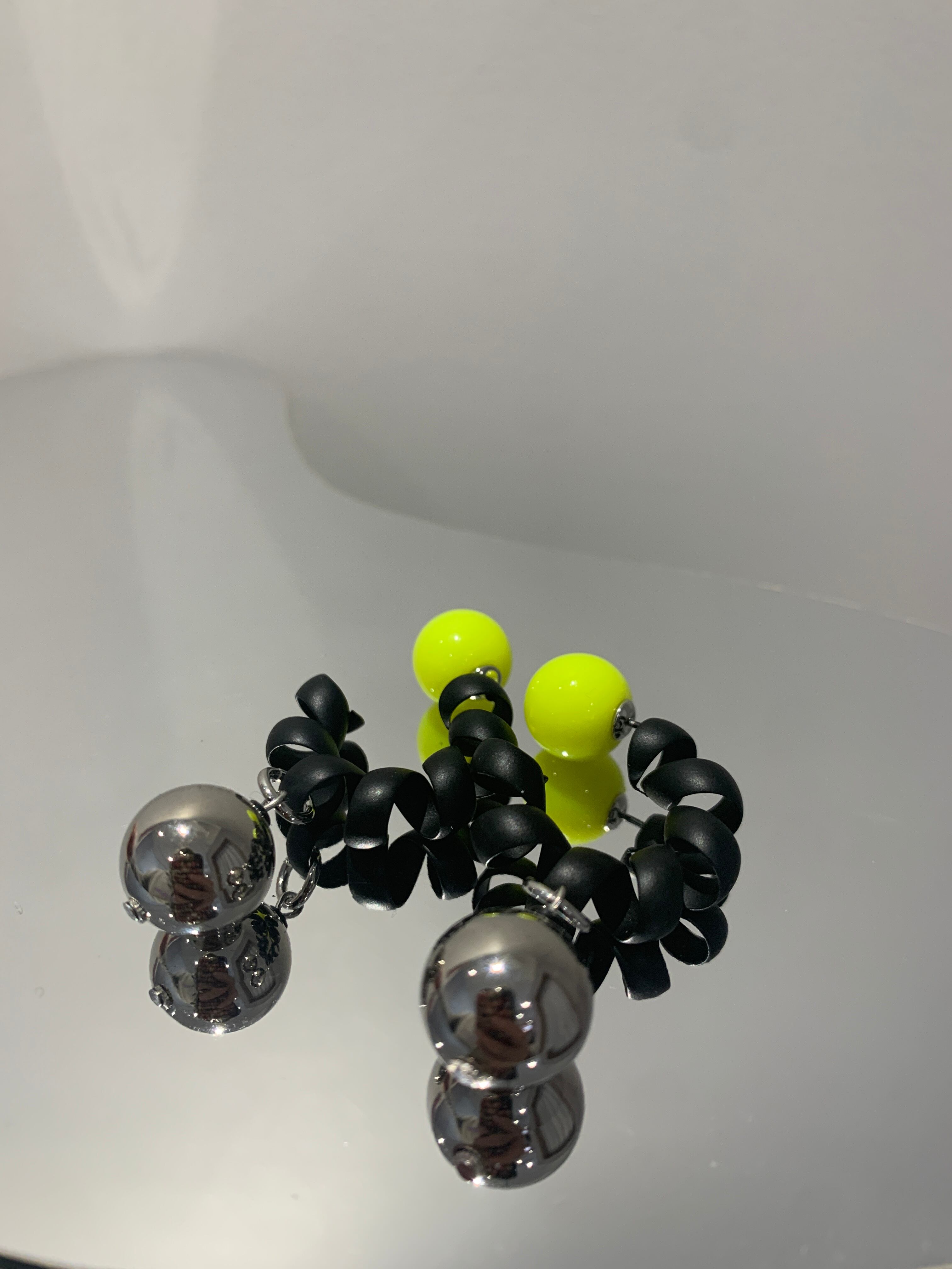 brack spring silver ball×yellow