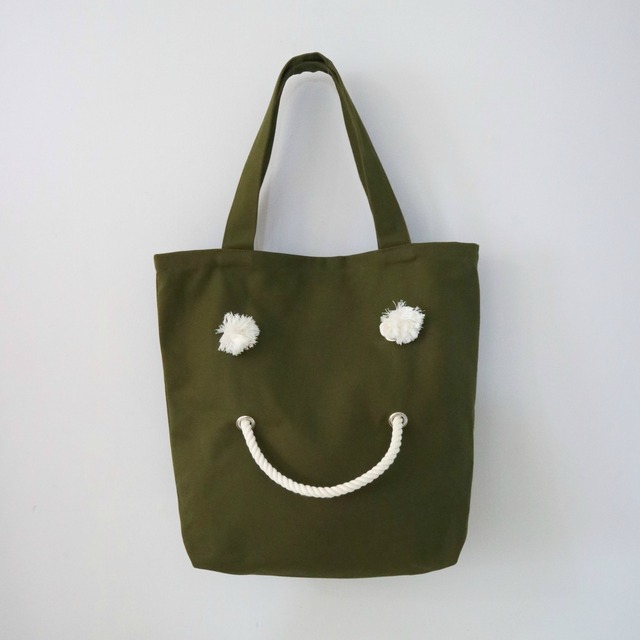 SMILE TOTE - Ｓ - KHAKI
