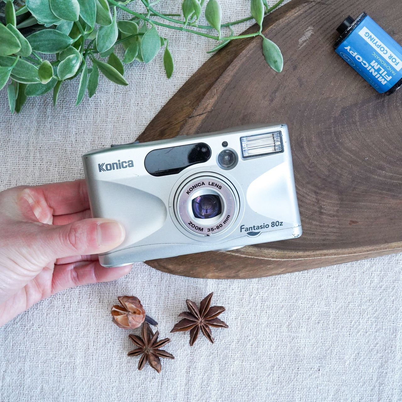 【Konica】fantasio 80z  軽量高性能フィルムカメラ