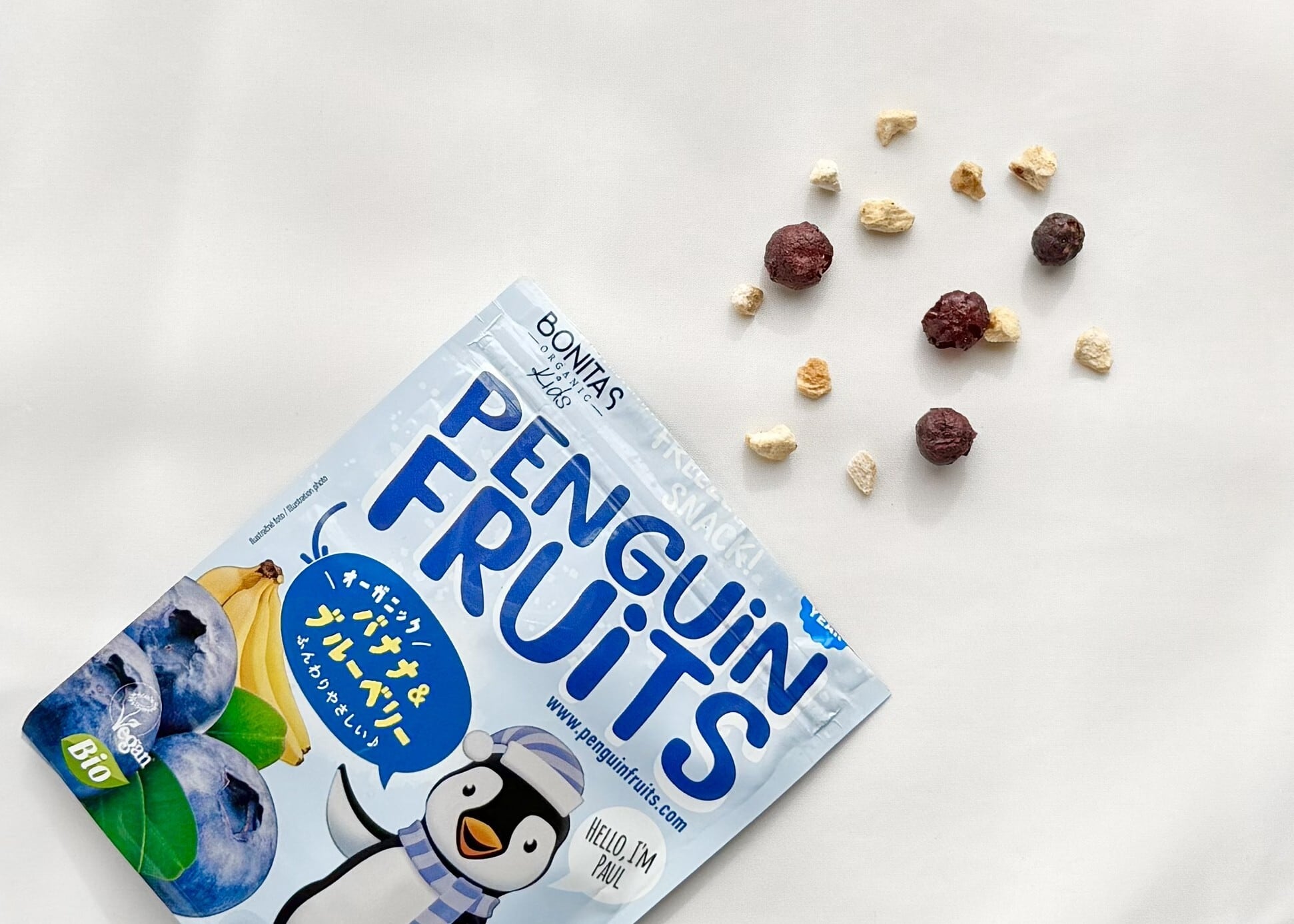 ペンギンフルーツ フリーズドライスナック バナナ＆ブルーベリー