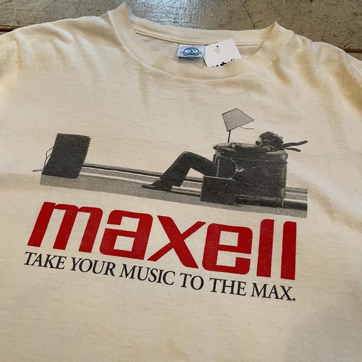 00s maxell T-shirt | What'z up