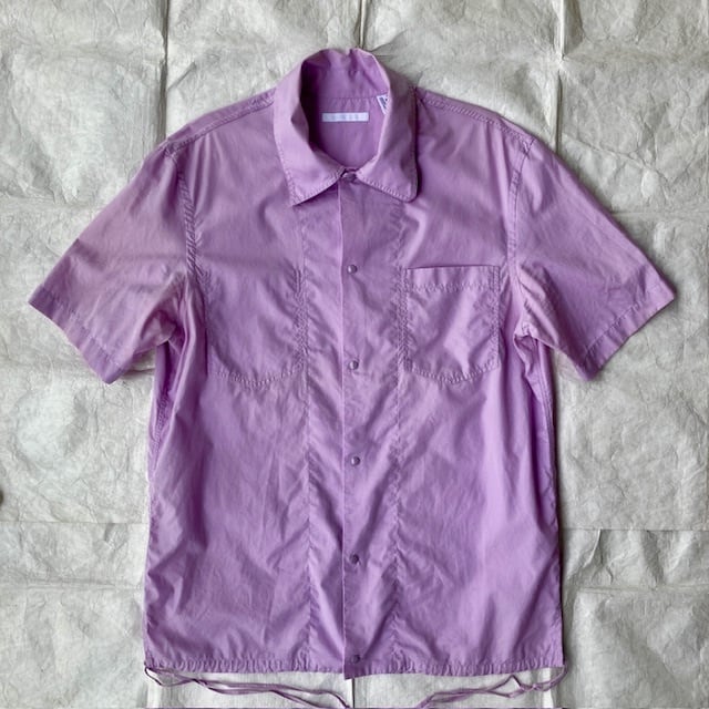 Helmut Lang ヘルムートラング 半袖シャツ スナップフロント
