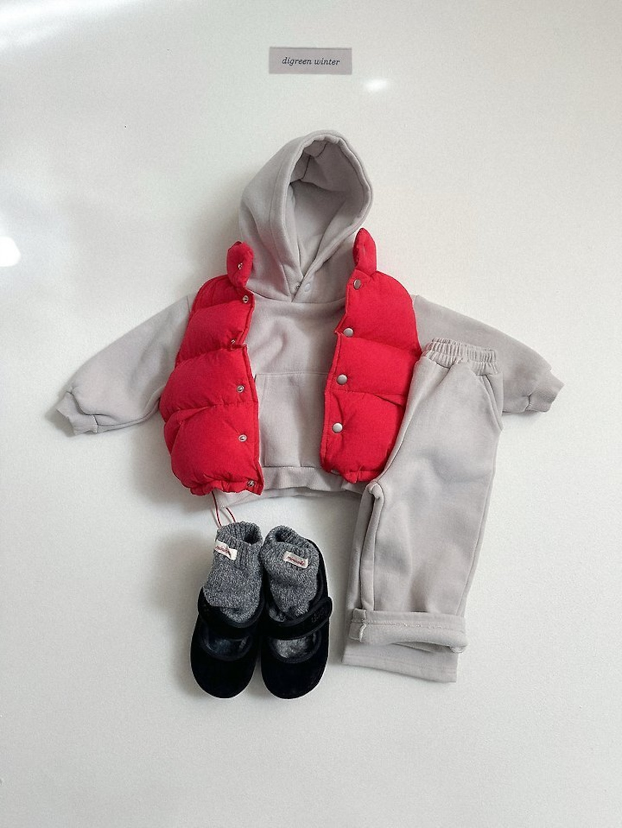 〖取寄〗韓国子供服 / 26winter / Digreen / ビビッドパディングベスト / キッズ / 冬服 *S~2XL*