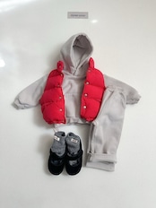 〖取寄〗韓国子供服 / 26winter / Digreen / ビビッドパディングベスト / キッズ / 冬服 *S~2XL*